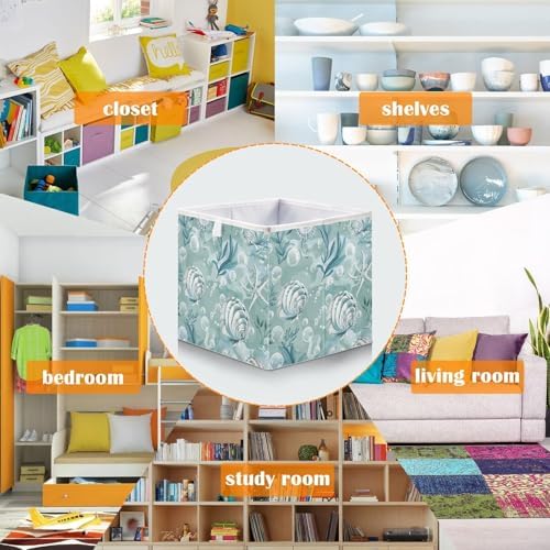 Senya Large Foldable Storage Bin for Home Office