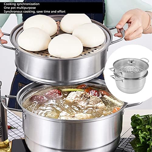 Steaming DelightStainless Steel Saucepan