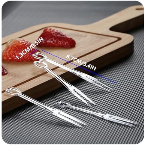1000PCS Multi-Colored Plastic Dessert Forks