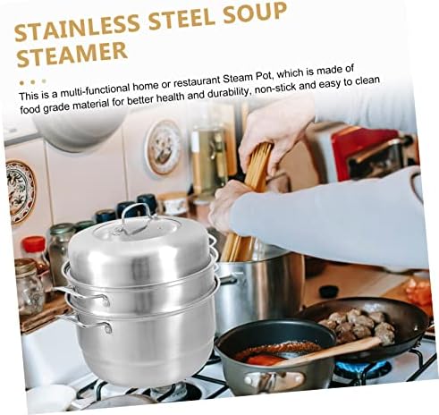 JSINEE Stainless Steel Steamer Pot Set