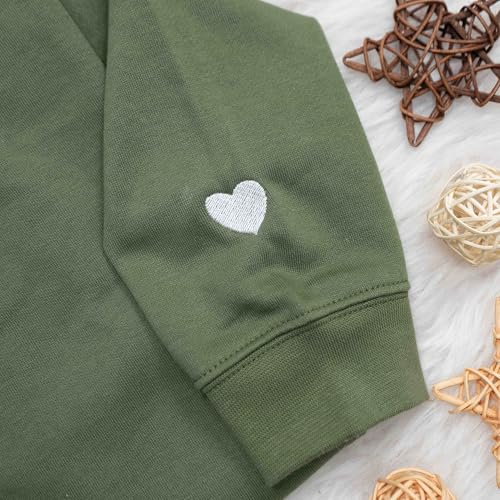 Nani - Mama Mom Grandma Embroidered Crewneck Sweatshirt - Gifts For Dog Mom Grandma Mimi Nana Gigi Mother's Day Christmas - Image 6