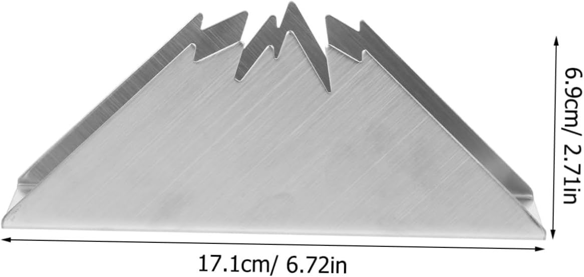 NAMOARY Rustic Stainless Steel Napkin Holder