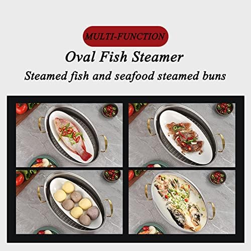 Premium Stainless Steel Fish Steamer