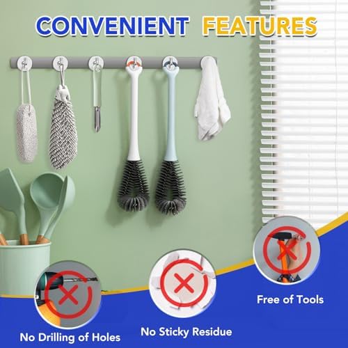 VSKIZ 10 Pack Heavy Duty Magnet Hooks for Cruise Cabins