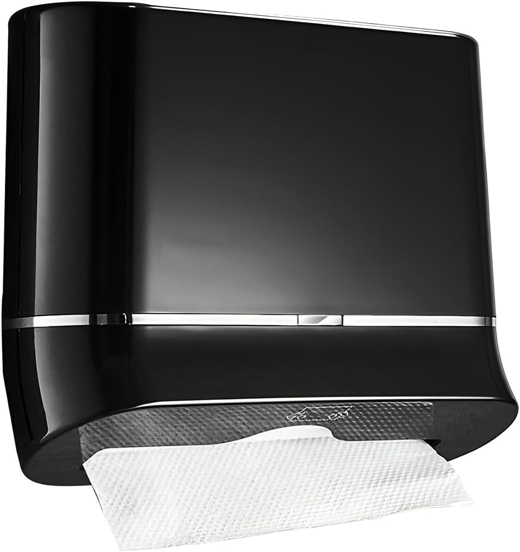 Time-Saving Wall-Mounted Dispenser with Smooth Exit and Lock