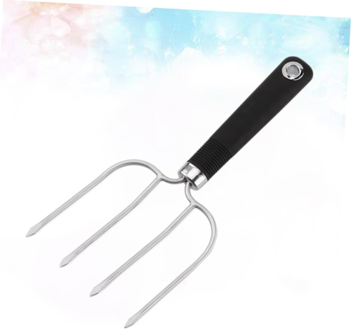 IMIKEYA 2pc Stainless Steel Barbecue Forks Turkey Lifting Set
