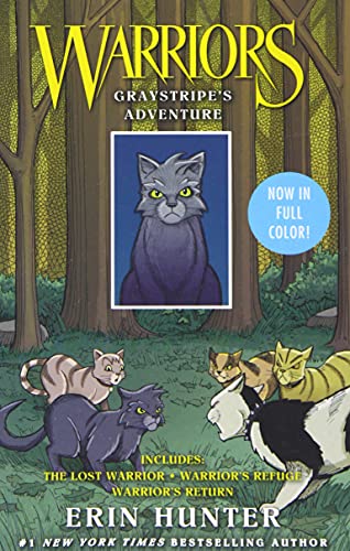 Warriors: Graystripe's Adventure: 3 Full-Color Warriors Manga Books in 1: The Lost Warrior, Warrior's Refuge, Warrior's Return