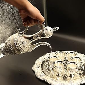   Turkish-Tea-Sets-Vintage-Turkish-Coffee-Sets-with-Pot-Tray-and-6-Cups-for-Birthday-Christmas-Housewarming-Wedding-White