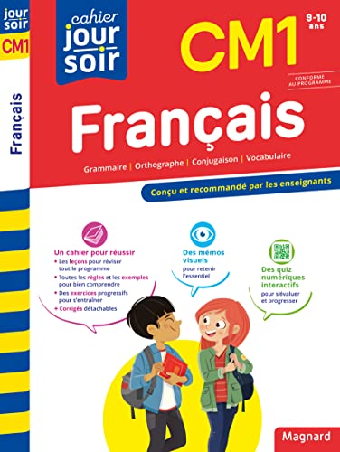 Français CM1 - Cahier du jour Cahier du soir