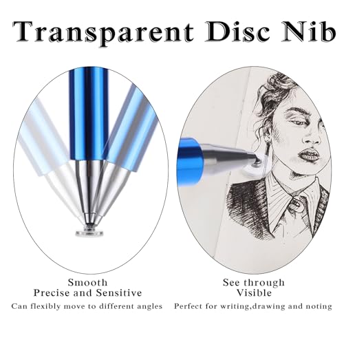 Mabor 5 Stück Eingabestifte für Tablets Mini Touchscreen Stylus Pen Universal Stylus Stift Touch Pen Eingabestift Touchstift für Alle Smartphone Handy Tablet mit Schlüsselanhänger – Bild 4