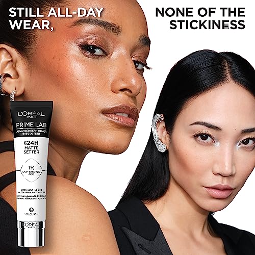 L'Oreal Paris Prime Lab Up to 24H Matte Setter Face Primer Infused with ...