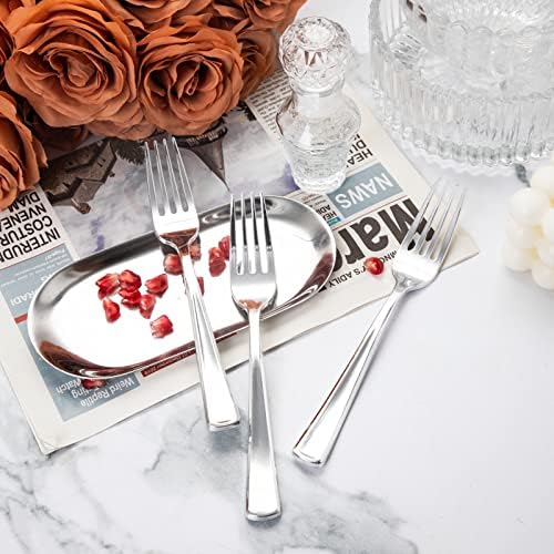 Premium Heavy-Duty Plastic Forks for Parties Events