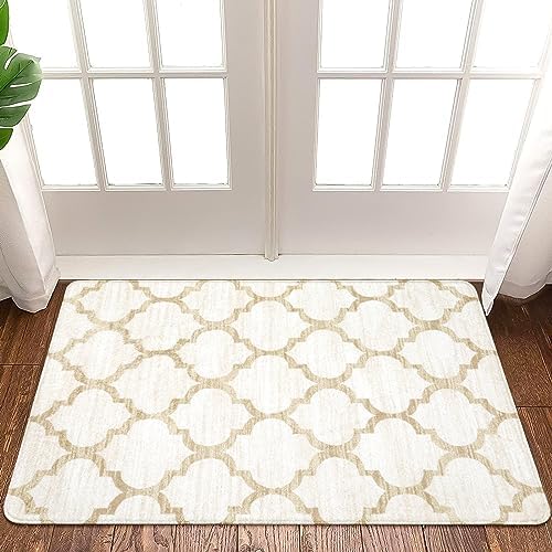 Lahome Moroccan Indoor Rugs - 2x3 Soft Non-Slip Entryway Mat