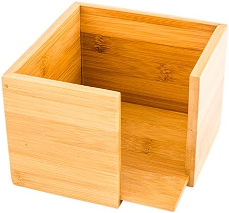 Restaurantware Bamboo Napkin Holder - Shatter-Proof Durable Wooden Napkin Holder for Kitchens