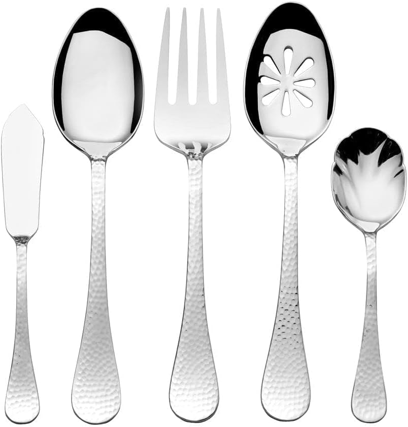 Towle Living 65-Piece Flatware Set for Home Kitchen Restaurant