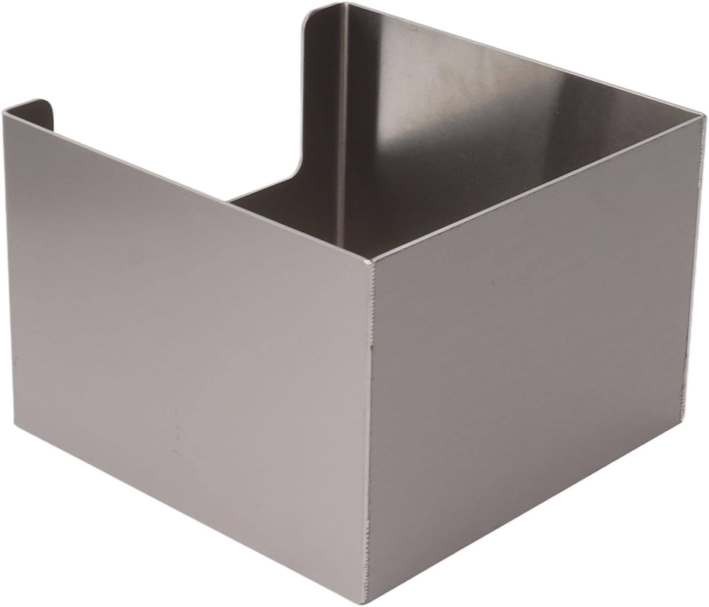 Modern Stainless Steel Square Napkin Holder for Kitchen Bathroom