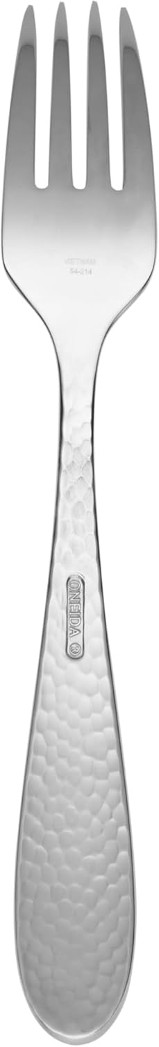 Oneida Reyna 45-Piece Flatware Set - 180 Stainless Steel Handcrafted with Artisanal Touch
