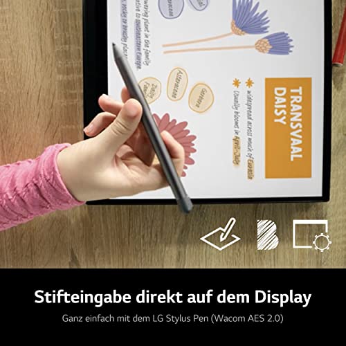 2023 LG Gram 16 Zoll Ultralight 2-in-1 Convertible Notebook & Tablet - 1.480g Intel Core i7 (16GB RAM, 1TB SSD, 16:10 IPS LCD Display mit Pen Touch, Thunderbolt 4, Win 11 Home, Mirametrix) - Schwarz – Bild 5