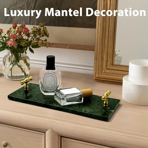 Stylish Marble Towel Holder for Bathroom Kitchen More Green