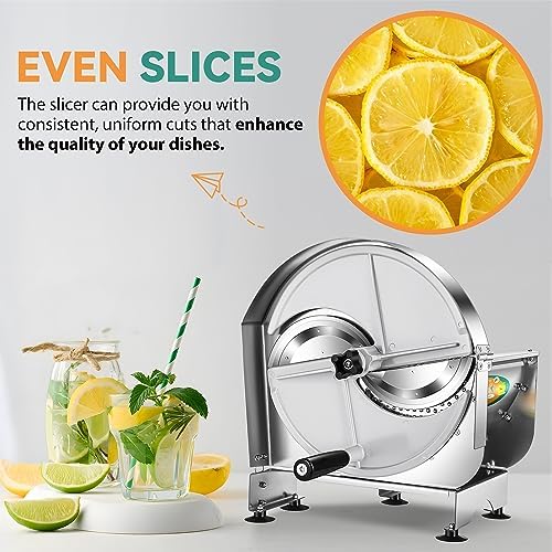 Manual Vegetable Slicer Adjustable Thickness Durable Kitchen Tool for Cooks