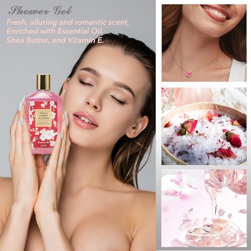 Mothers Day Gifts for Mom Spa Gift Set for Women 17Pcs Luxury Bath & Body Gift Set Beauty Care Kit with Necklace | Valentine's, Birthday, Christmas Gifts for Her Wife Pampering Kit Perfect for Travel - Image 6