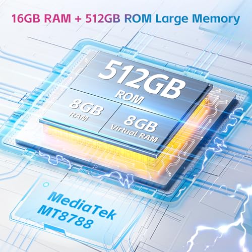 CUBOT P80 – 6,5-Zoll-FHD+-Smartphone, 8 GB und 512 GB, 48-MP-Dreifachkamera, 5200-mAh-Akku, Android 13, OctaCore-Prozessor, Pinke Farbe – Bild 4