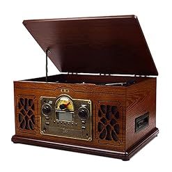 Tourne-disques rétro, Tourne-Disque, Lecteur Bluetooth, Tourne-Disque Vintage piloté, pour disques, ceinture à 3 Vitesses, Reco (Tourne-disques) - Les Beatles, Paul McCartney, John Lennon, RIngo Starr, George Harrison