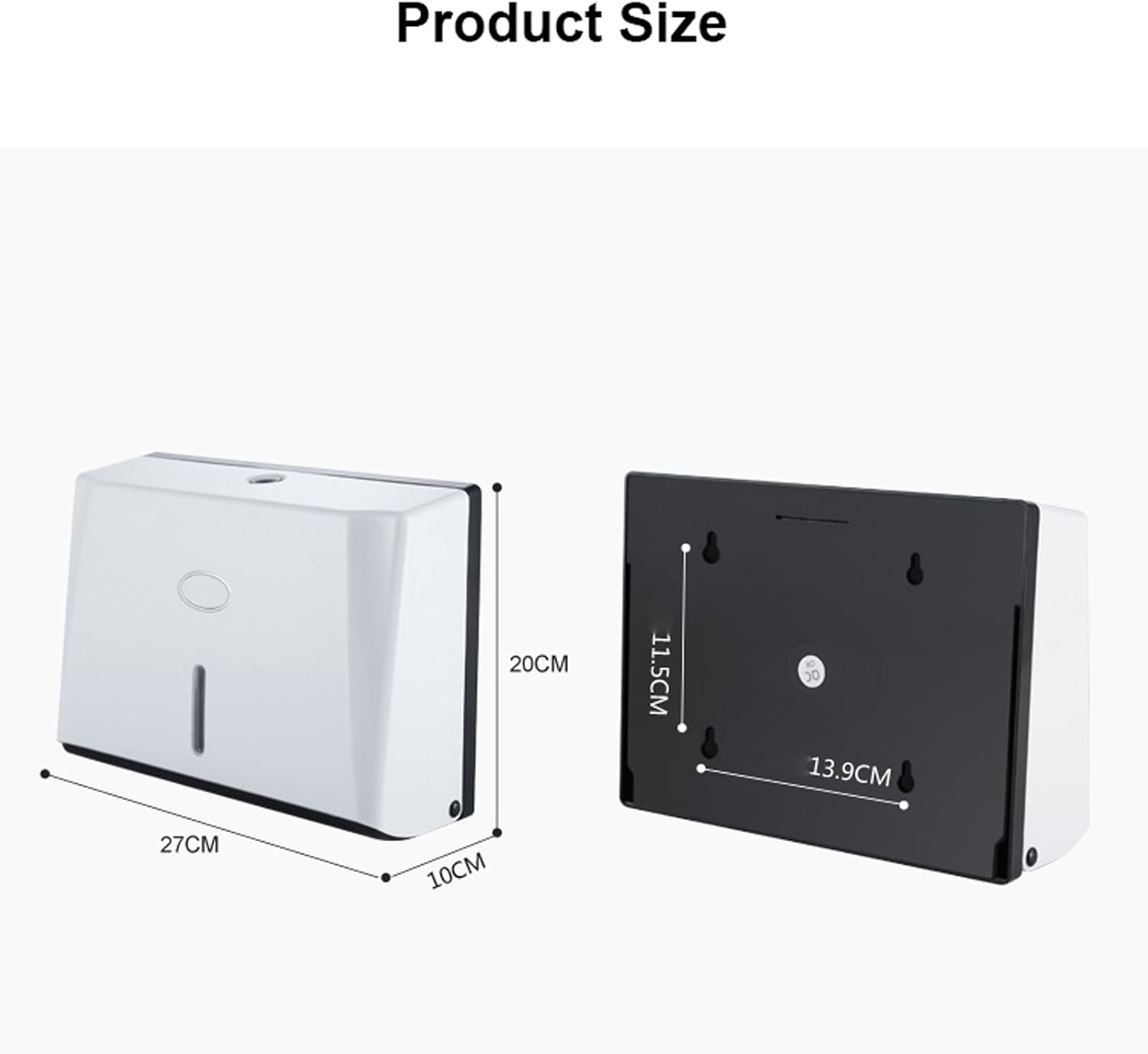 Multifold Paper Towel Dispenser Wall-Mounted