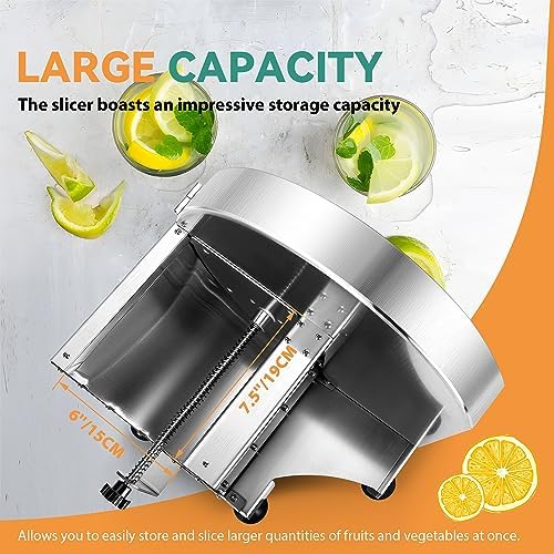 Manual Vegetable Slicer Adjustable Thickness Durable Kitchen Tool for Cooks