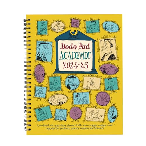 The Dodo Pad Academic 2024-2025 Mid Year Desk Diary, Academic Year, Week to View: A mid-year diary-doodle-memo-engagement-calendar-organiser-planner for students, parents, teachers & scholars