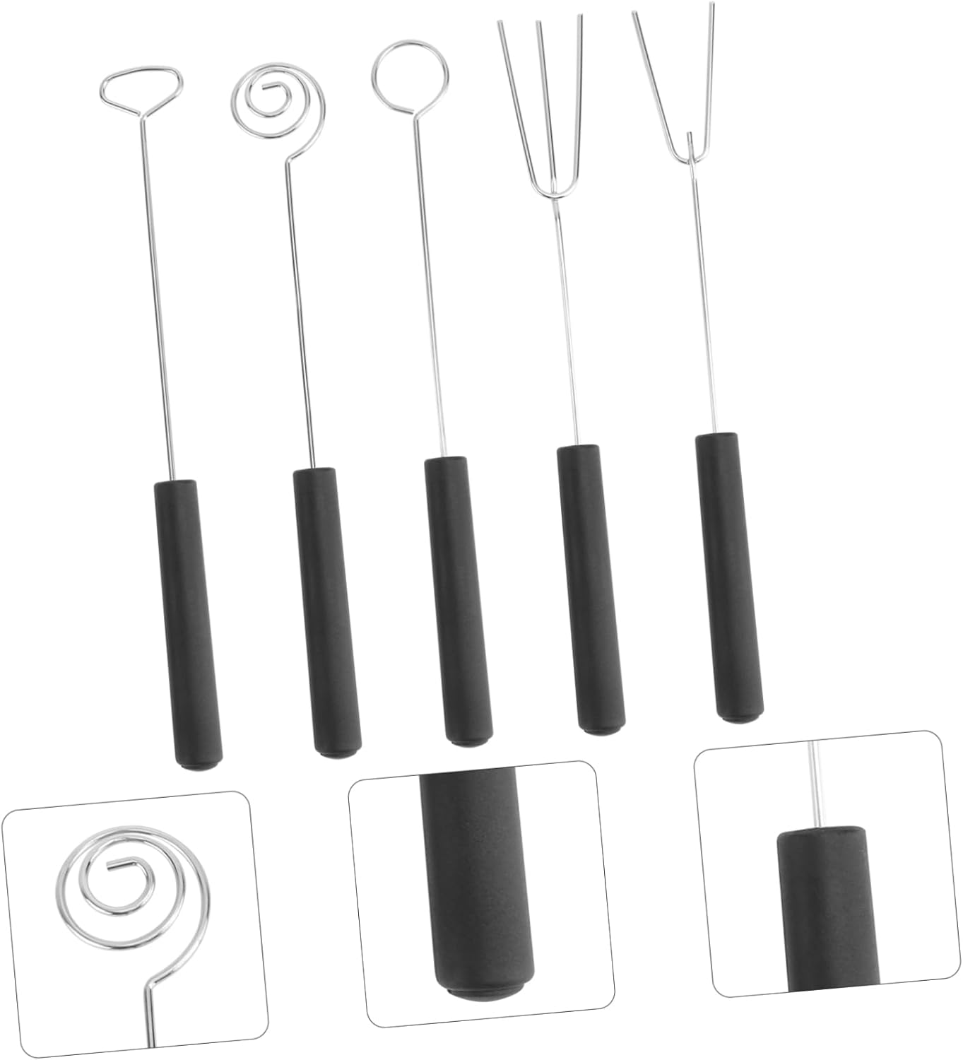 Stainless Steel Chocolate Fork Set 5PCS