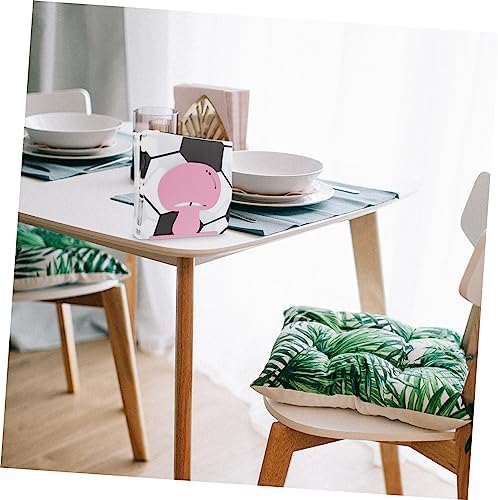 Cabilock Wicker Napkin Rack Pink Metal Foldable Camping Holder