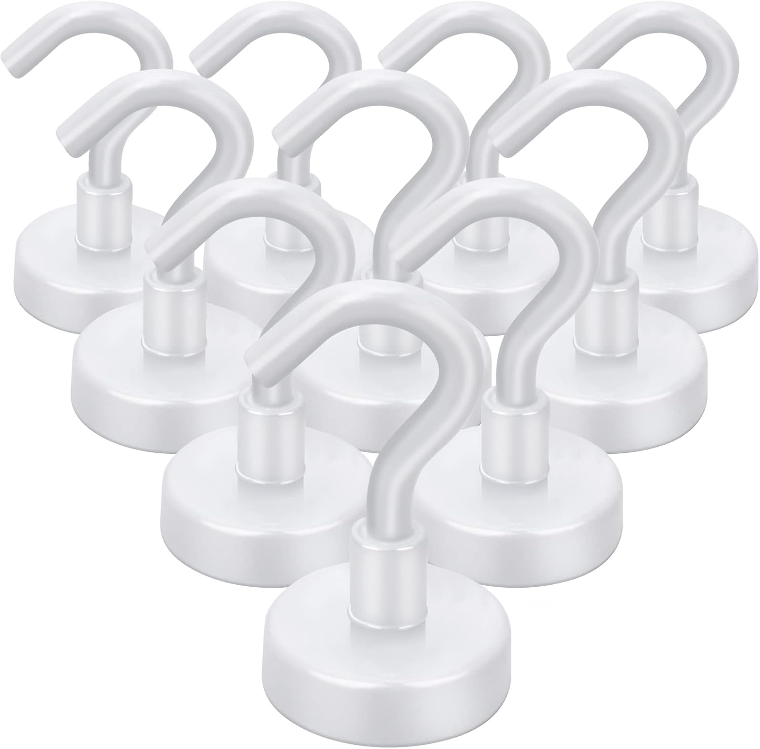 E BAvite Strong White Magnetic Hooks