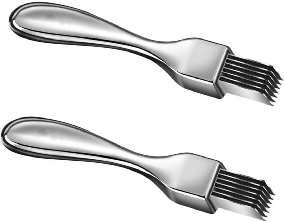 2-Piece stainless steel scallion cutters