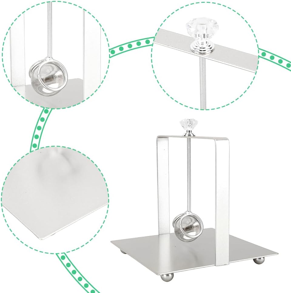 Perfect for Desktop Tabletop Square Metal Napkin Holder