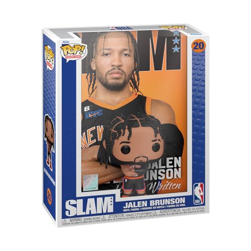 Funko Pop! NBA Cover: Slam – Jalen Brunson – NBA + Slam Mag – Figurine en Vinyle à Collectionner – Idée de Cadeau – Produits Officiels – Jouets pour Les Enfants et Adultes – Sports Fans - Les Beatles, Paul McCartney, John Lennon, RIngo Starr, George Harrison Funko Pop! NBA Cover: Slam - Jalen Brunson - NBA + Slam Mag - Figurine en Vinyle à Collectionner - Idée de Cadeau - Produits Officiels - Jouets pour Les Enfants et Adultes - Sports Fans
