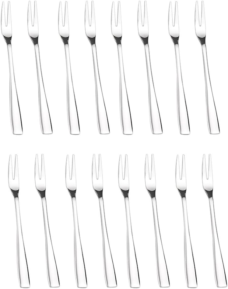 Elegant Small-Size Stainless Steel Two-Prong Forks