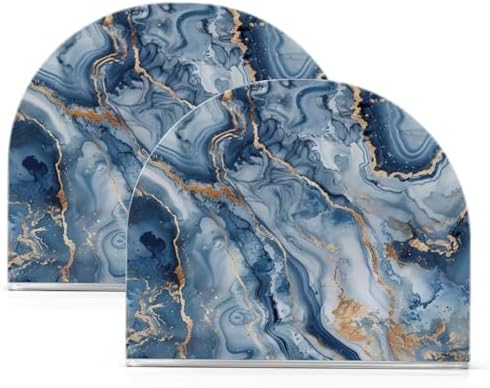 ALAZA Marble Watercolor Napkin Holder