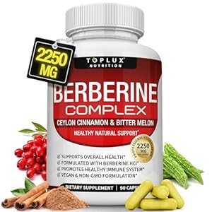 Toplux Berberine with Ceylon Cinnam...