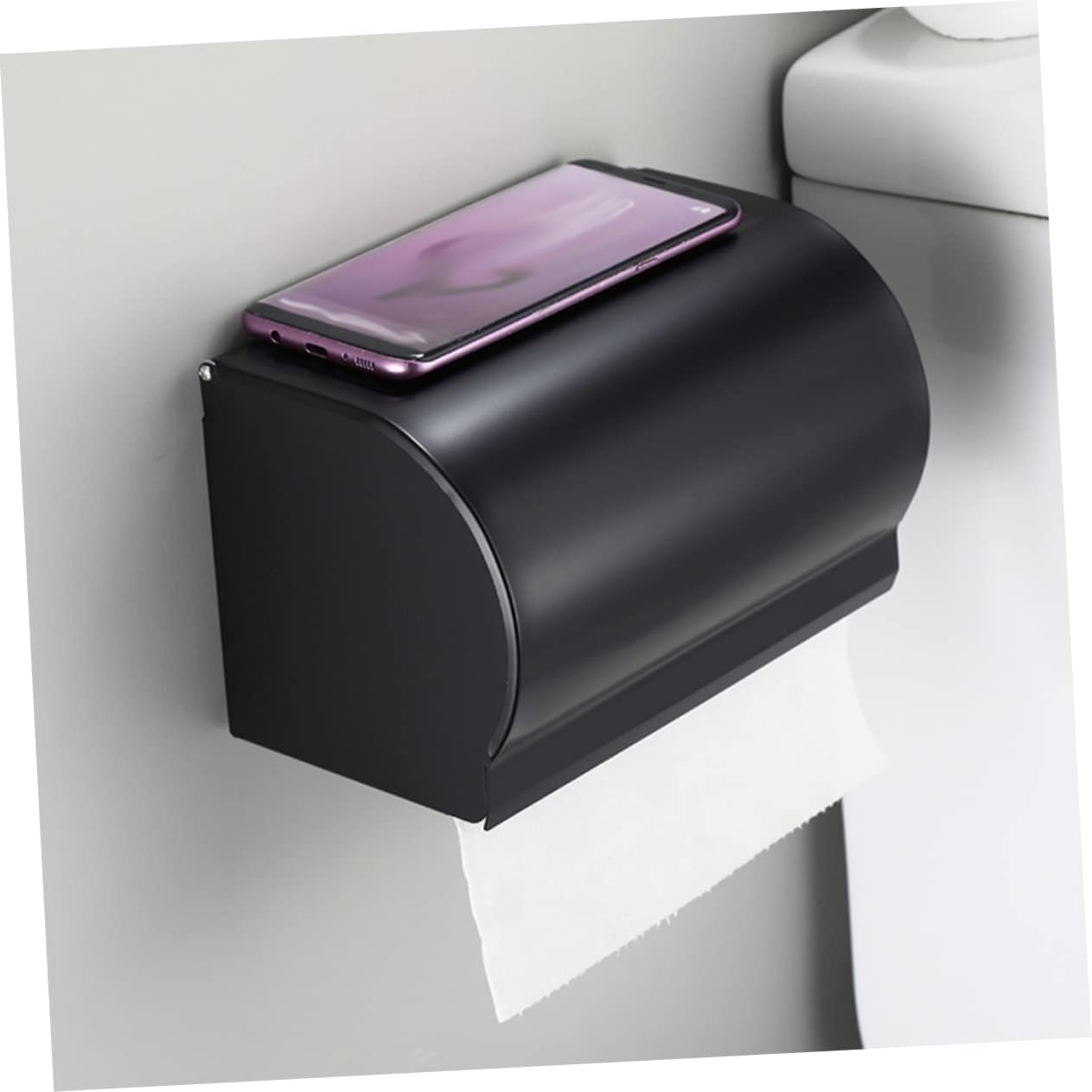 European Black Toilet Paper Holder