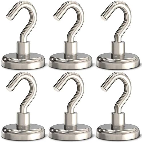 Professional 110 lbs Magnetic Hooks for IndoorOutdoor Use