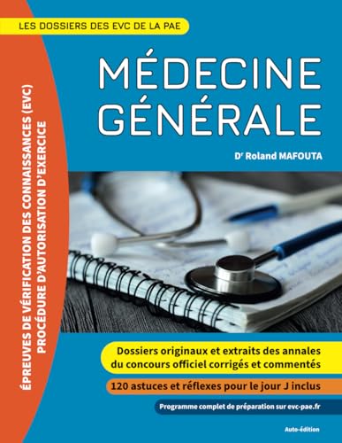 Les dossiers des evc de la PAE Médecine Générale