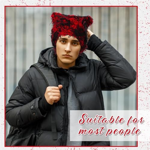 Chuarry Y2K Knitted Cat Beanie