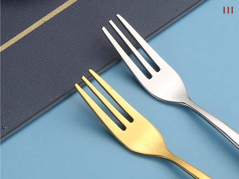 SEELLODGE Adorable Cartoon Fruit Forks Durable Flatware Set