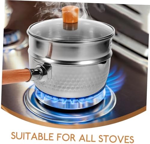 Gleavi Milk Pan with Steamer Bracket Set