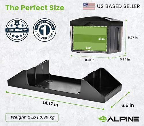Alpine Tabletop Commercial Napkin Dispenser