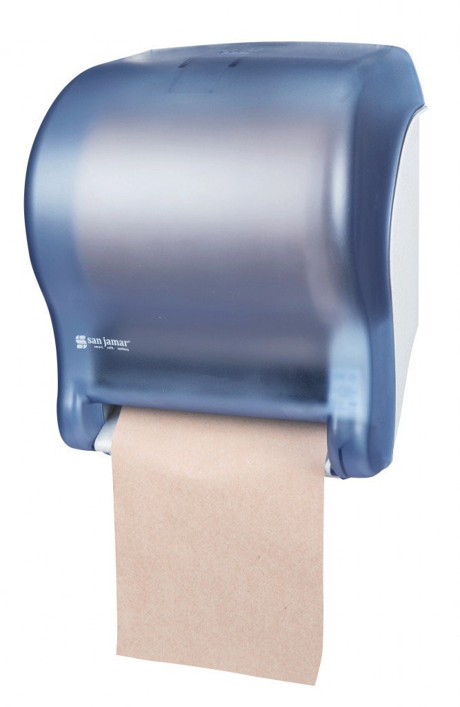San Jamar T8000 Tear-N-Dry Essence Towel Dispenser Arctic Blue