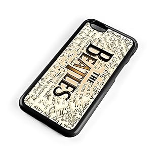 The Beatles iPhone 6S Coque, Beatles Coque pour iPhone 6/6s Coque en TPU - Les Beatles, Paul McCartney, John Lennon, RIngo Starr, George Harrison
