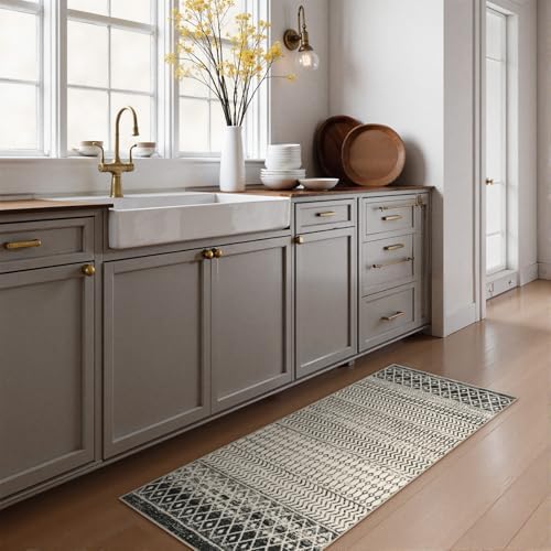 Soft Non-Slip Moroccan Washable Rug 2x4