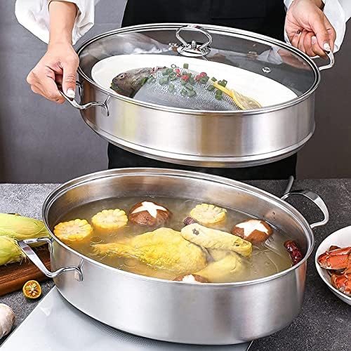 CTXDLK Oval Fish Steamer